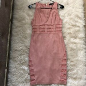 Rose pink dress